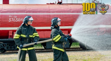 В июле 2019 года пожарные поезда ФГП ВО ЖДТ России 35 раз выезжали на пожары